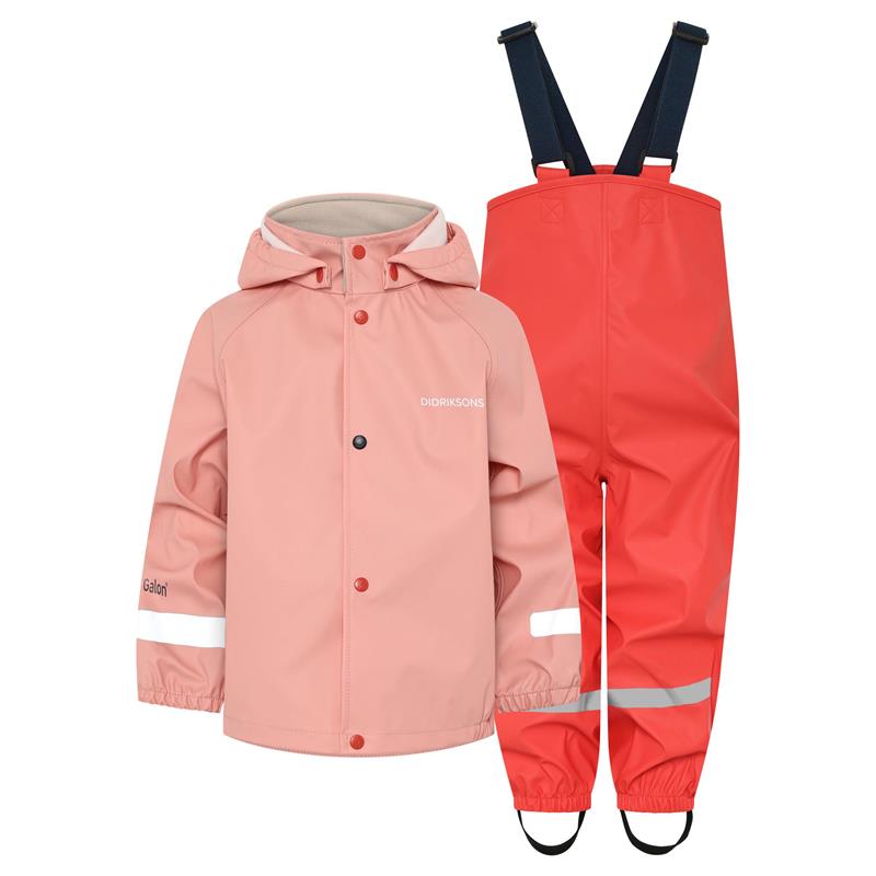 Dežni komplet SLASKEMAN KIDS SET 4 Powder Peach