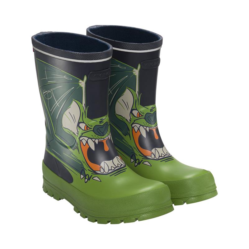 Otroški škornji Jolly Print Bottlegreen/Multi