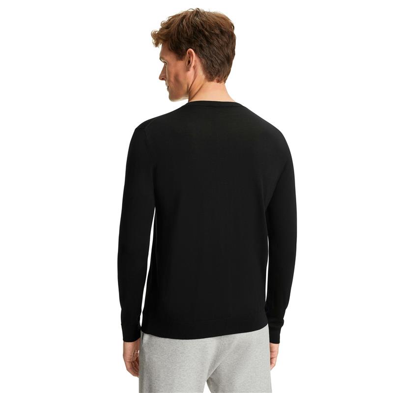 Moški pulover FALKE Premium Merino Wool Pullover black