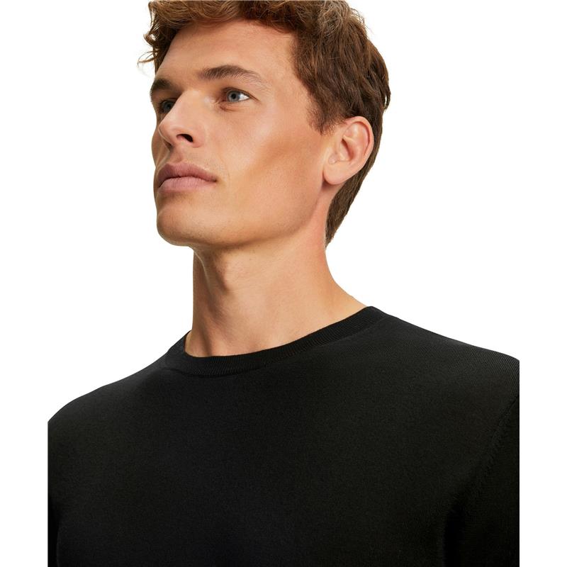 Moški pulover FALKE Premium Merino Wool Pullover black