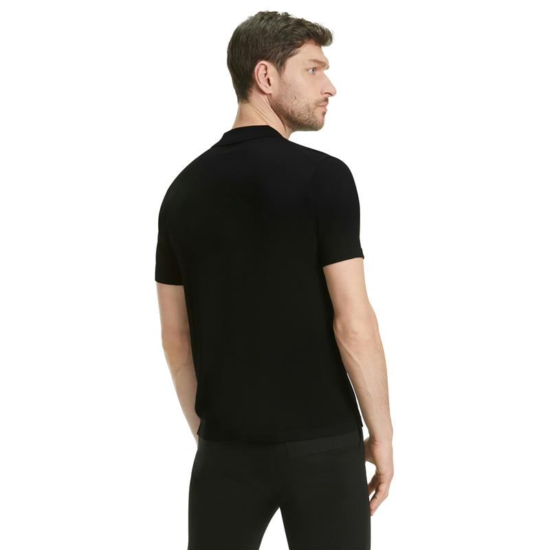 Moška polo majica FALKE Premium Merino Wool Polo Shirt black