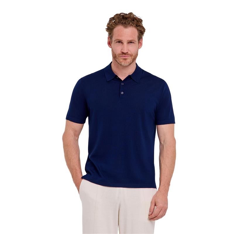 Moška polo majica FALKE Premium Merino Wool Polo Shirt space
