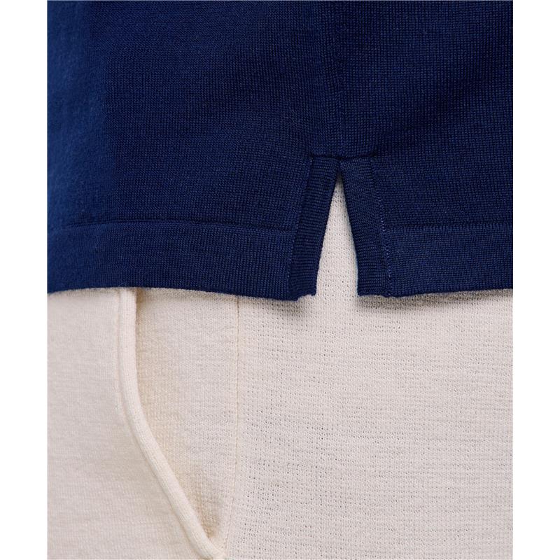 Moška polo majica FALKE Premium Merino Wool Polo Shirt space