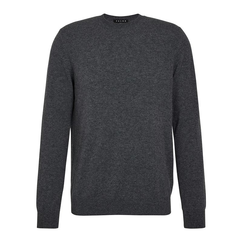Moški pulover FALKE Pullover dark grey -heather
