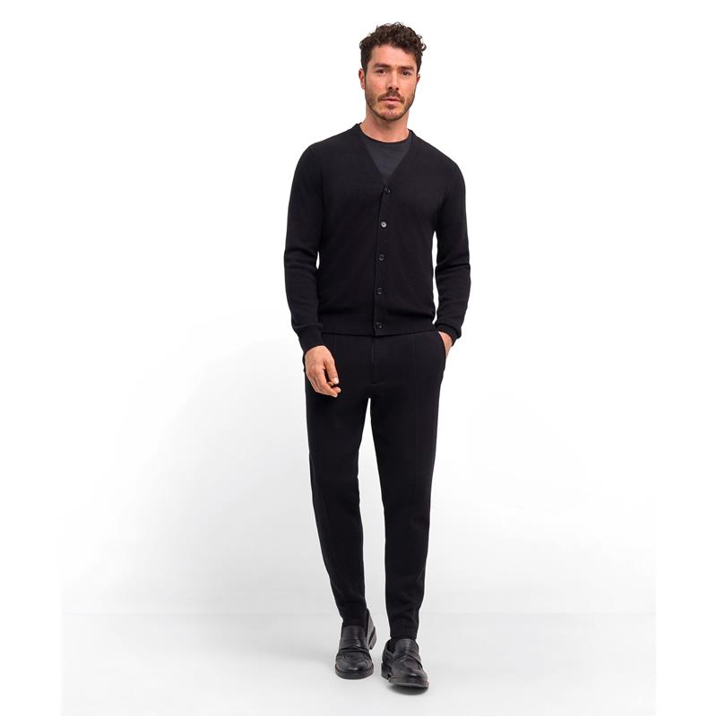 Moška jopa FALKE Pure Cashmere Cardigan black