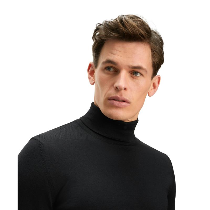 Muški pulover FAV Merino X-Fine Roll Neck m black