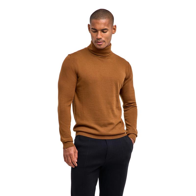 Moški pulover FALKE Pure Merino Wool Pullover brown