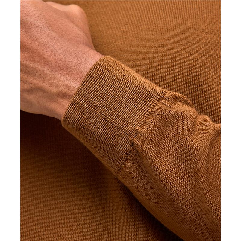 Moški pulover FALKE Pure Merino Wool Pullover brown