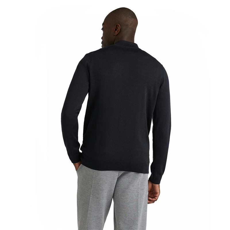 Muški pulover FAV Merino X-Fine Half-Zip m noćno plavetnilo