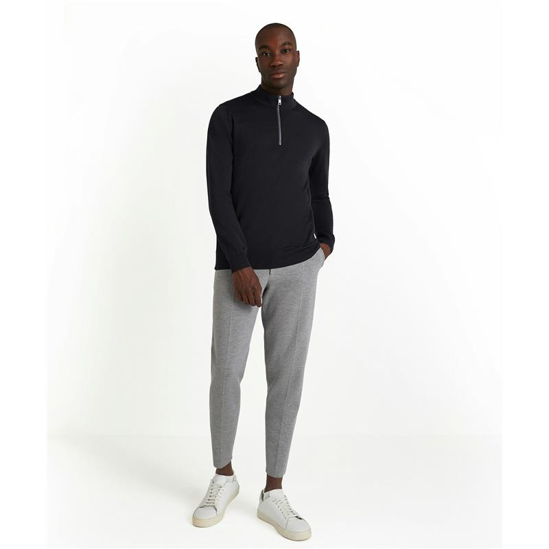 Muški pulover FAV Merino X-Fine Half-Zip m noćno plavetnilo