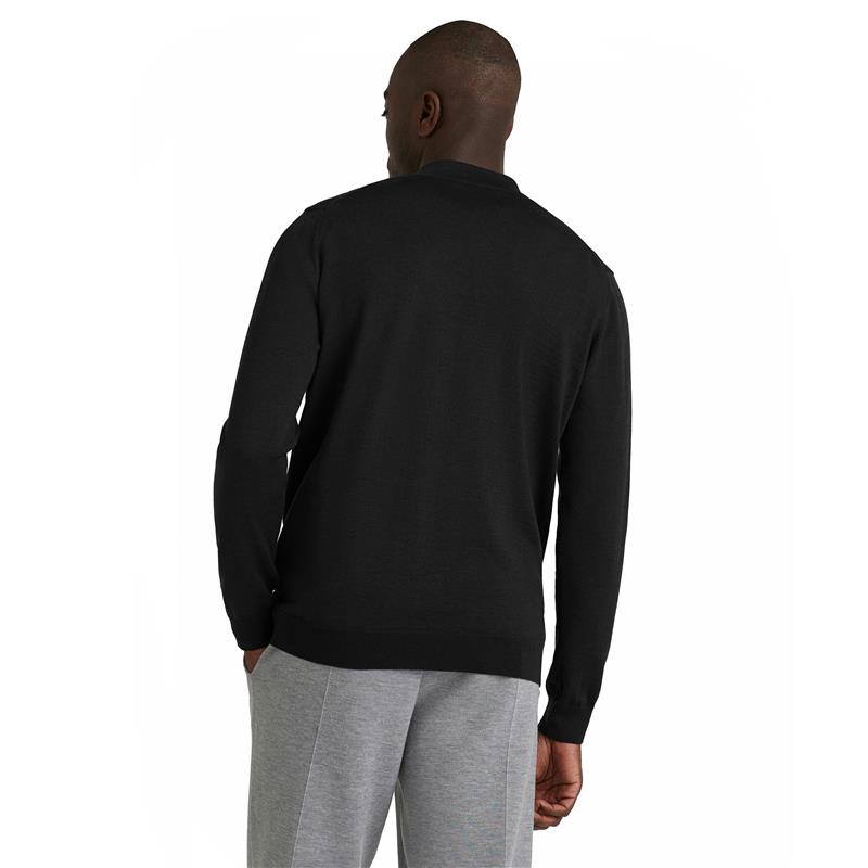 Muški pulover FAV Merino X-Fine Zip Jacket m crna