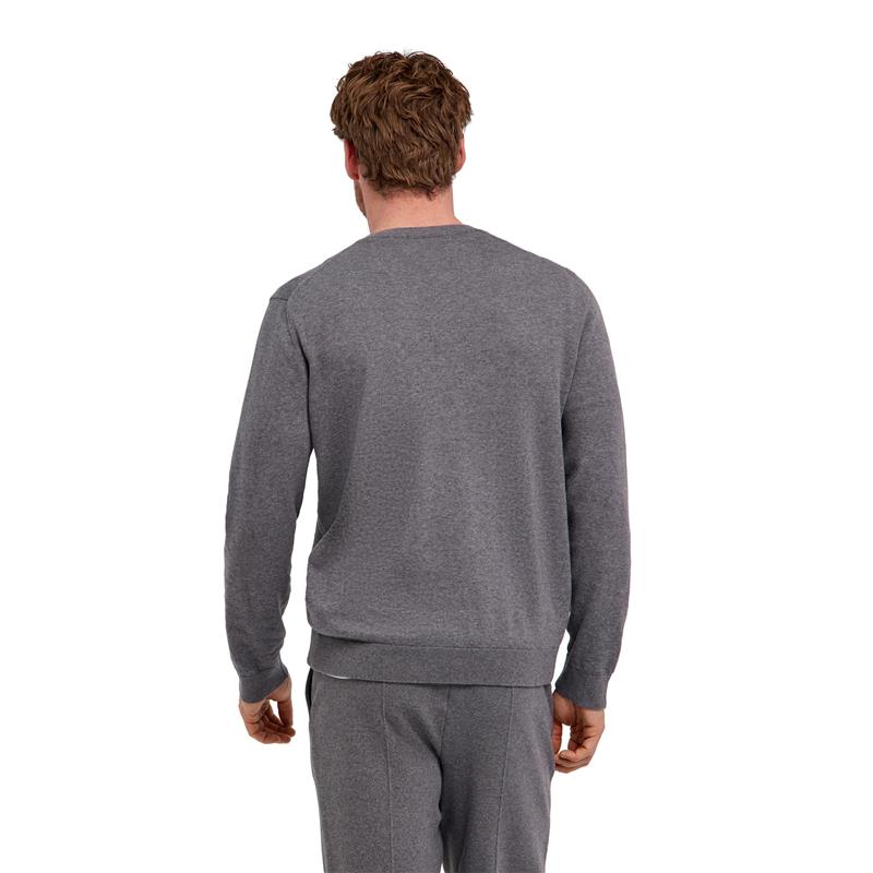 Moški pulover FALKE Pure Cotton Pullover light greymel.