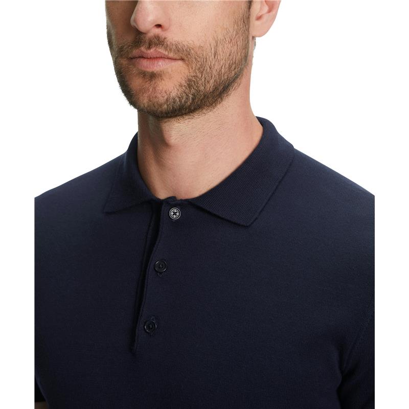 Moška polo majica FALKE Pure Cotton Polo Shirt night sky