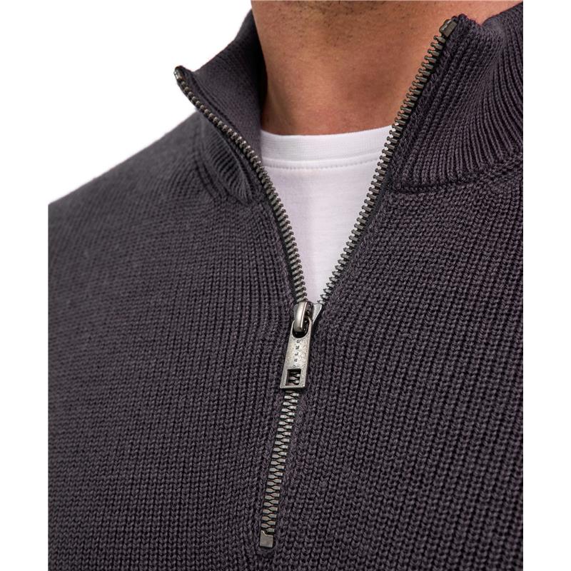 Moški pulover FALKE Perlfang Pullover asphalt mel.