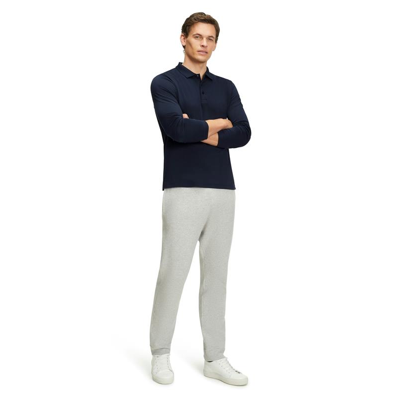 Muška polo majica FAV Pima Interlock Polo LS m space blue