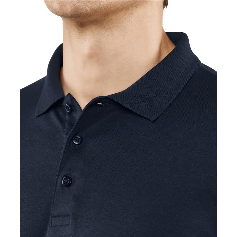 Muška polo majica FAV Pima Interlock Polo LS m space blue
