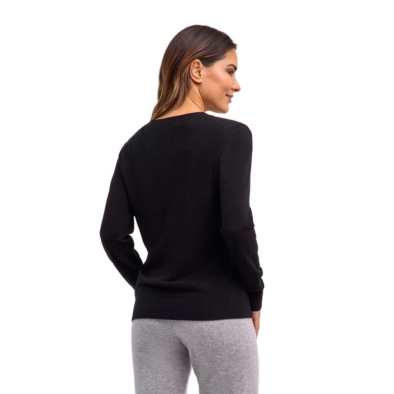 Ženski pulover FALKE Pure Cashmere Pullover black