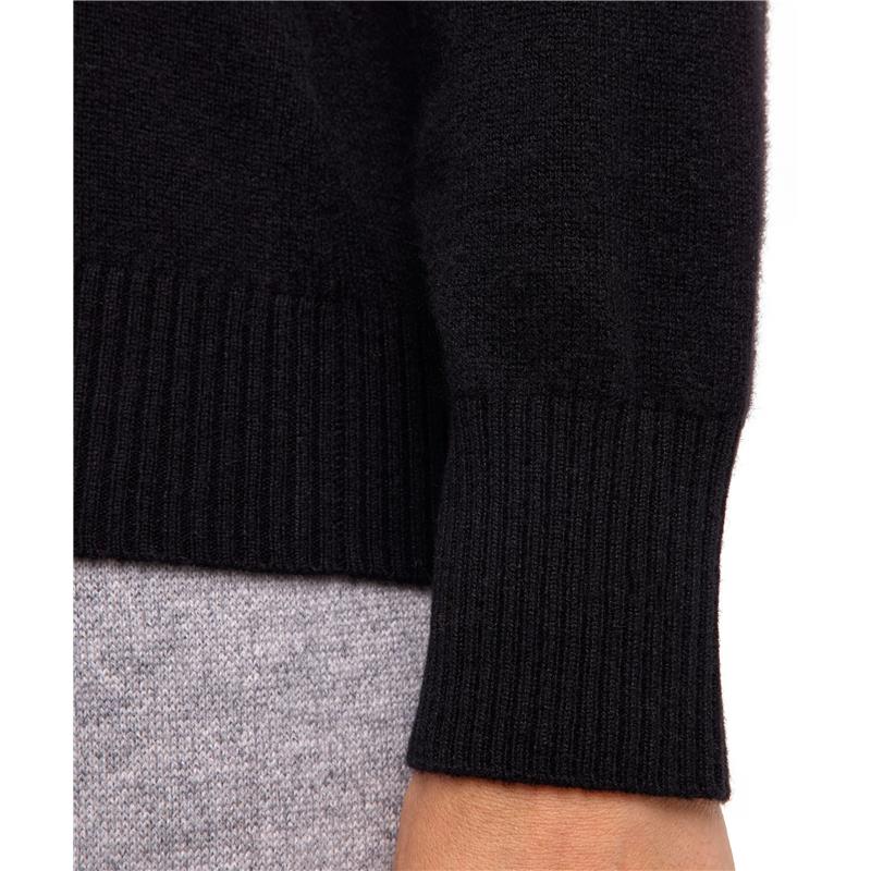 Ženski pulover FALKE Pure Cashmere Pullover black