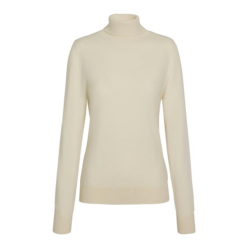 Ženski pulover FALKE Pure Cashmere Pullover off-white