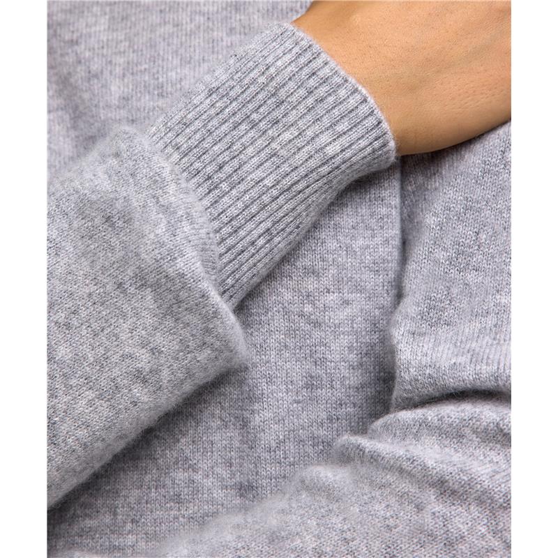 Ženski pulover FALKE Pure Cashmere Pullover lt. heather