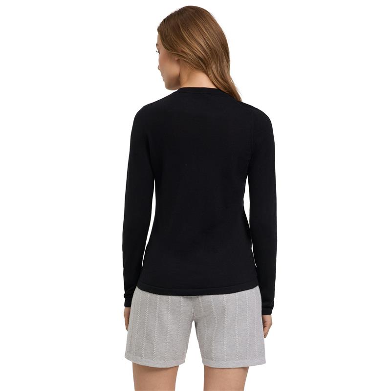 Ženski pulover FAV Merino X-fine Crew Neck w black