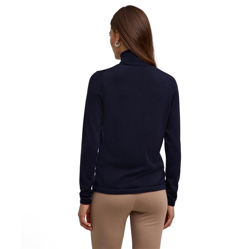 Ženski pulover FALKE Pure Merino Wool Pullover night sky