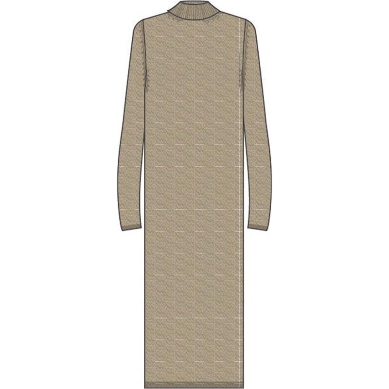 Ženska haljina FAV Merino X-Fine Dress w camel