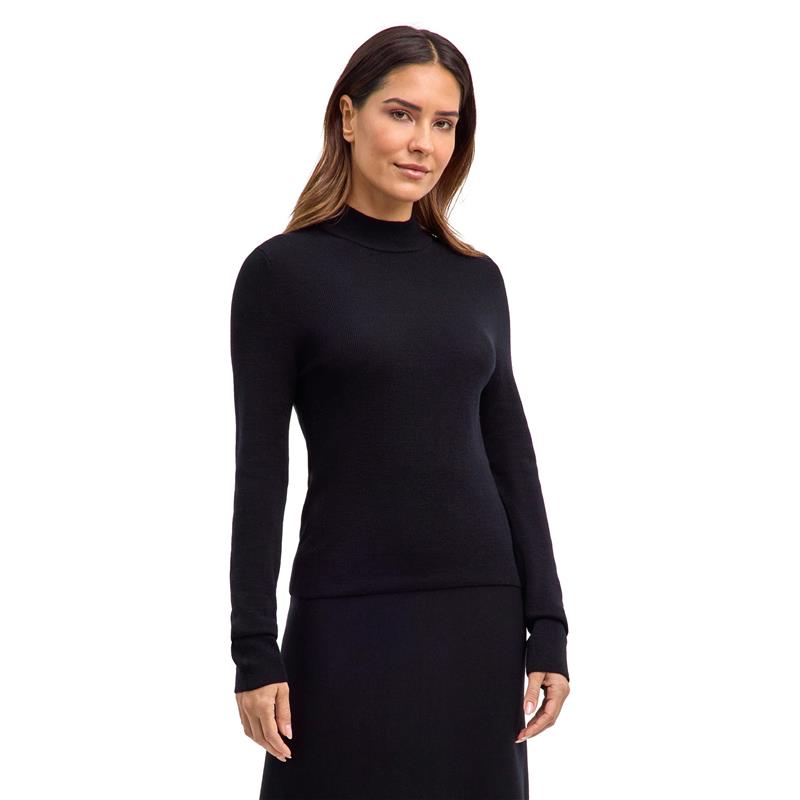 Ženski pulover FALKE Premium Merino Wool Pullover black