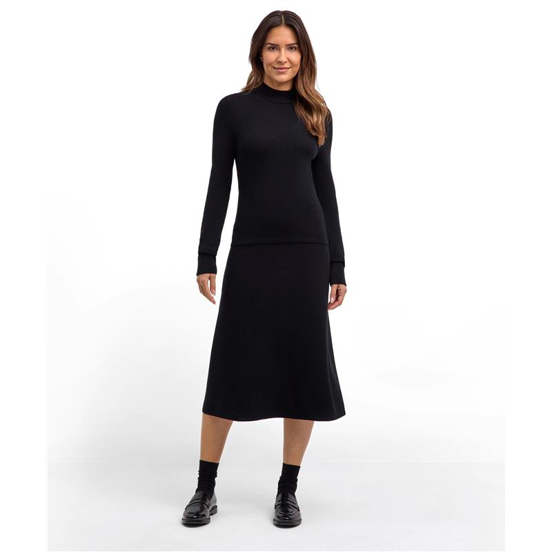 Ženski pulover FALKE Premium Merino Wool Pullover black