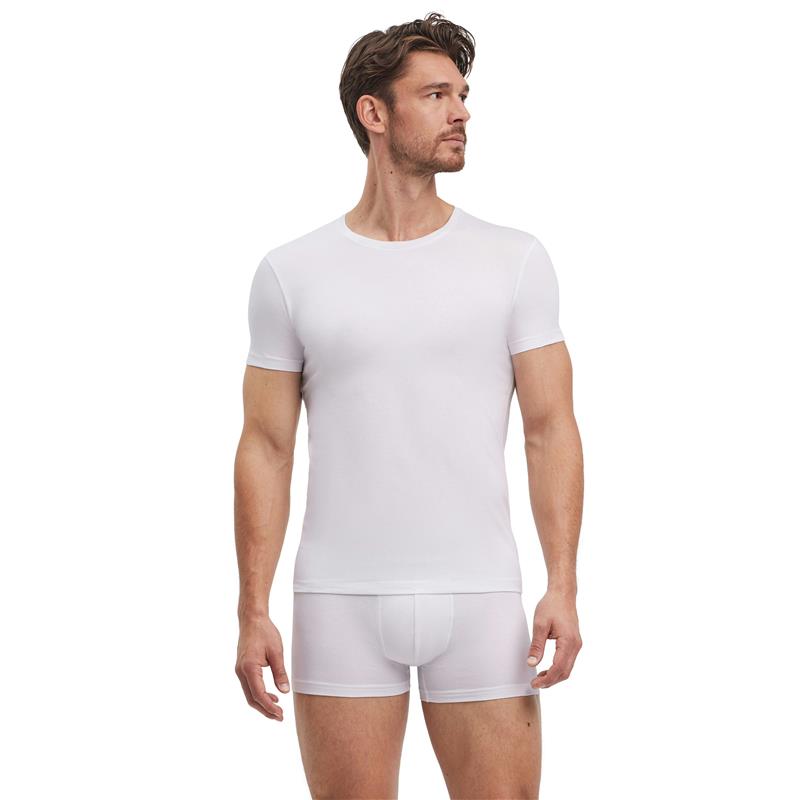 Moško spodnje perilo FALKE 2-Pack T-Shirt Daily Comfort whit