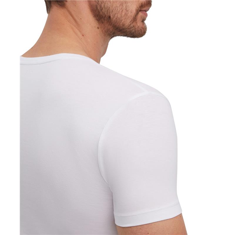 Moško spodnje perilo FALKE 2-Pack T-Shirt Daily Comfort whit