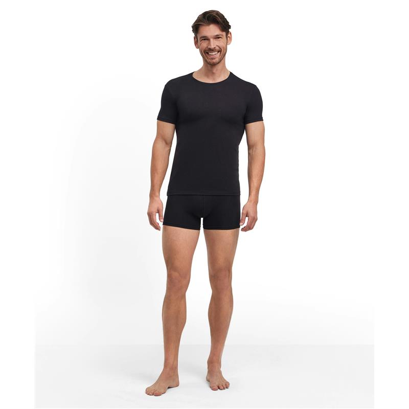 Moško spodnje perilo FALKE 2-Pack T-Shirt Daily Comfort blac