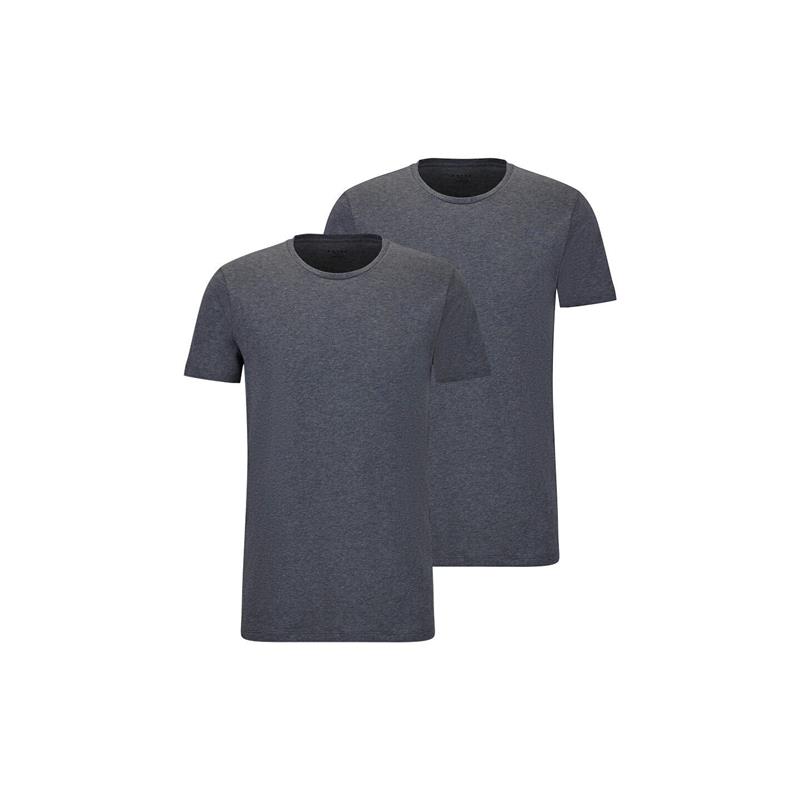 Moško spodnje perilo FALKE 2-Pack T-Shirt Daily Comfort dark