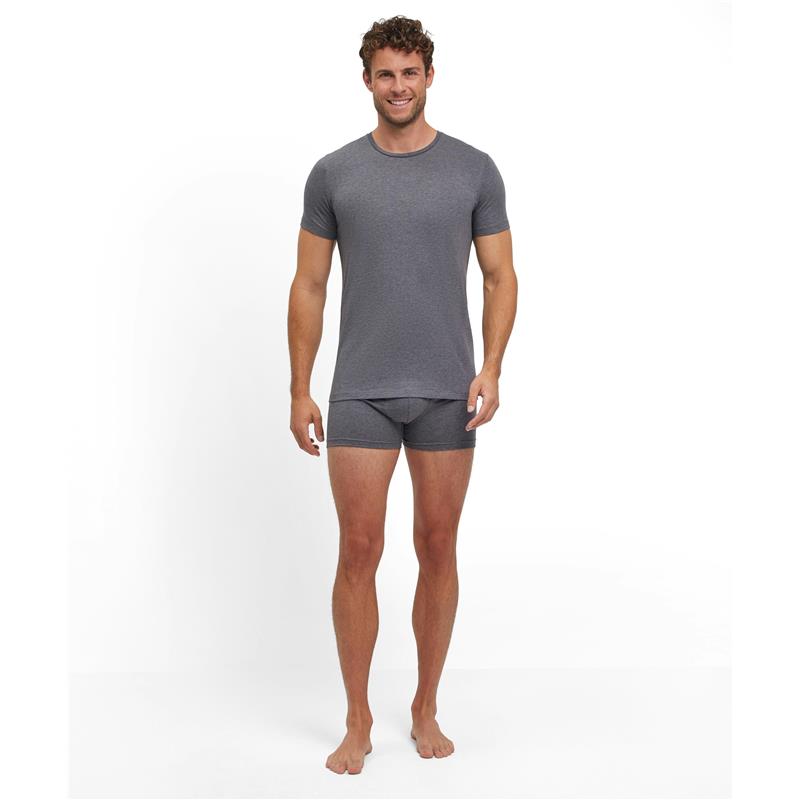 Moško spodnje perilo FALKE 2-Pack T-Shirt Daily Comfort dark