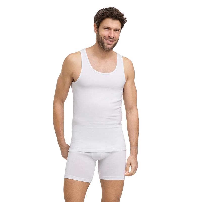 Moško spodnje perilo FALKE 2-Pack Top Daily Comfort white