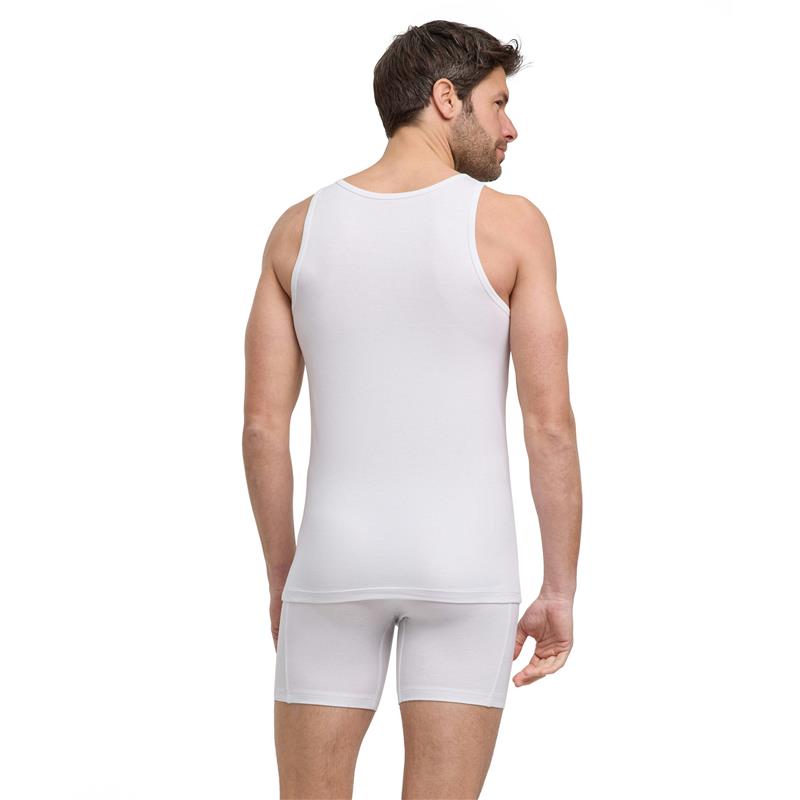 Moško spodnje perilo FALKE 2-Pack Top Daily Comfort white