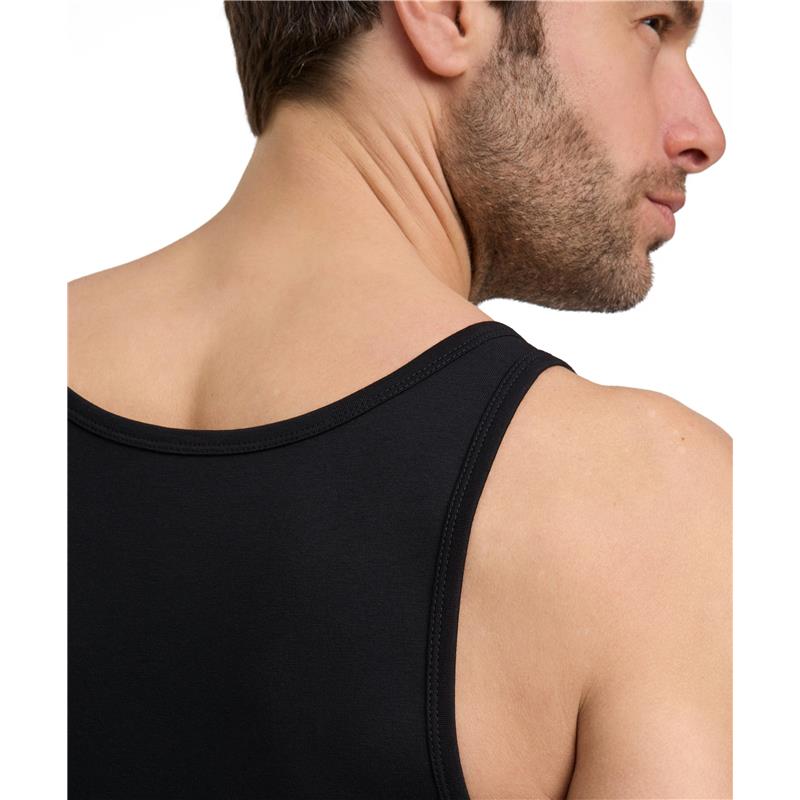 Moško spodnje perilo FALKE 2-Pack Top Daily Comfort black