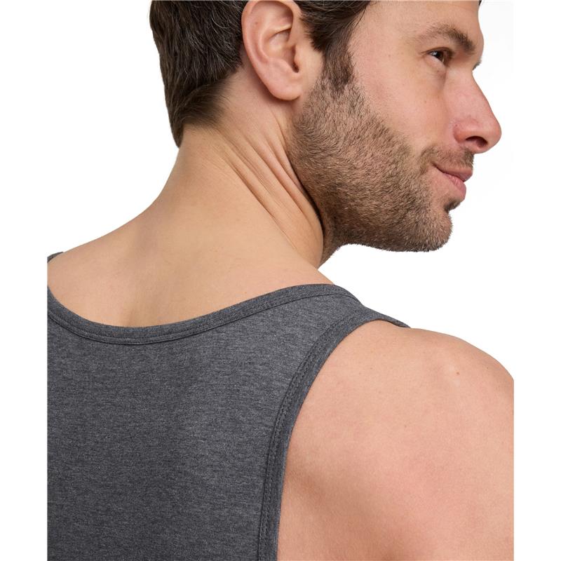 Moško spodnje perilo FALKE 2-Pack Top Daily Comfort dark gre