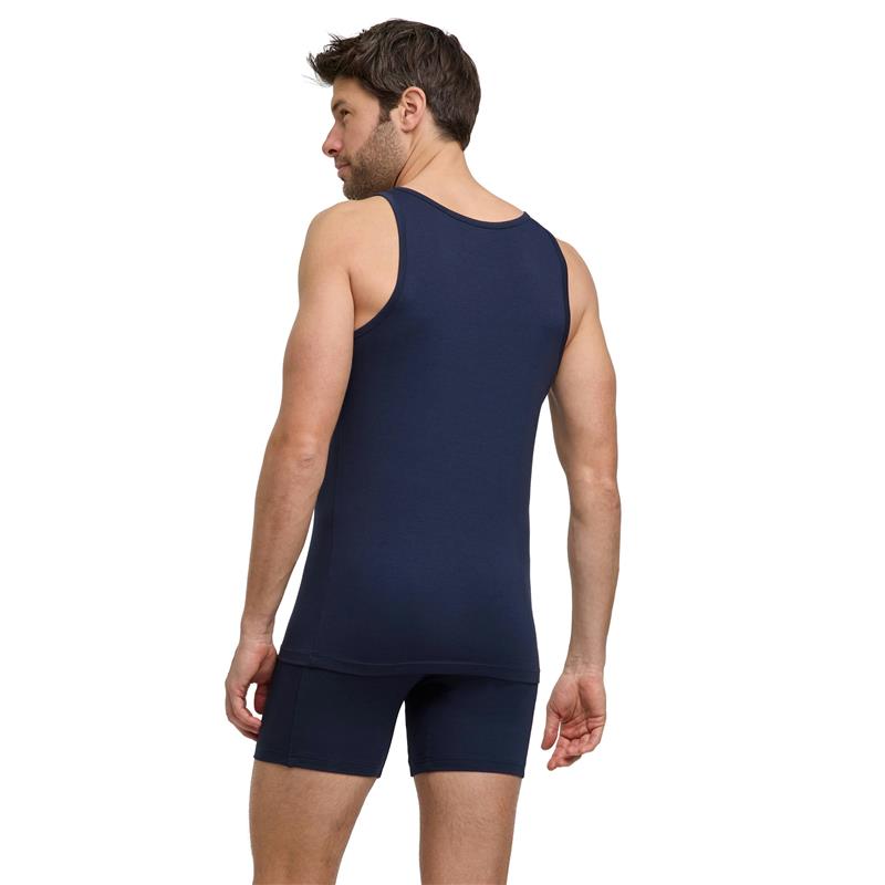 Moško spodnje perilo FALKE 2-Pack Top Daily Comfort midnight