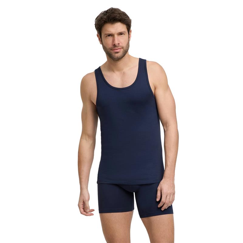 Moško spodnje perilo FALKE 2-Pack Top Daily Comfort midnight