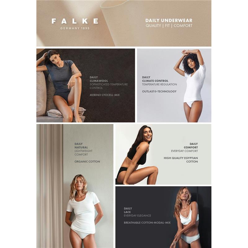 Žensko spodnje perilo FALKE Top Lace black