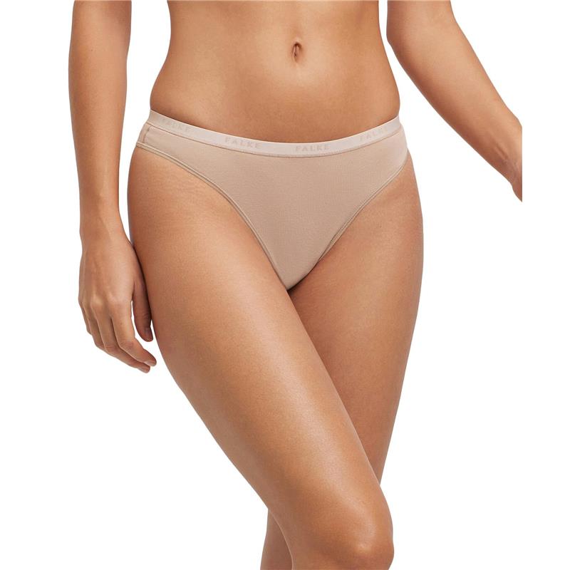 Žensko spodnje perilo FALKE 2-Pack Thong Daily Comfort camel