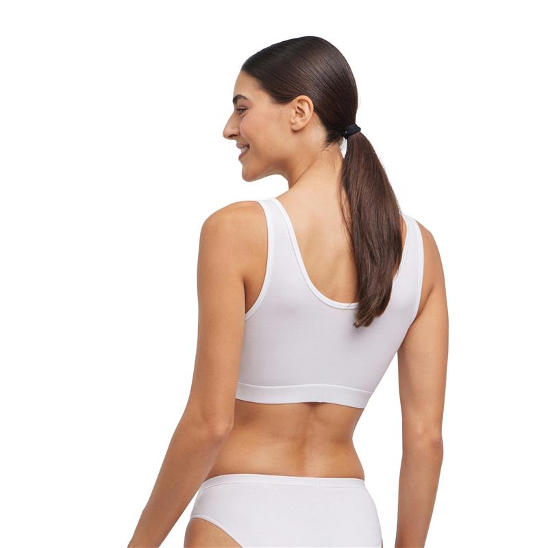 Ženski top - nederček FALKE 2-Pack Bustier Daily Comfort whi