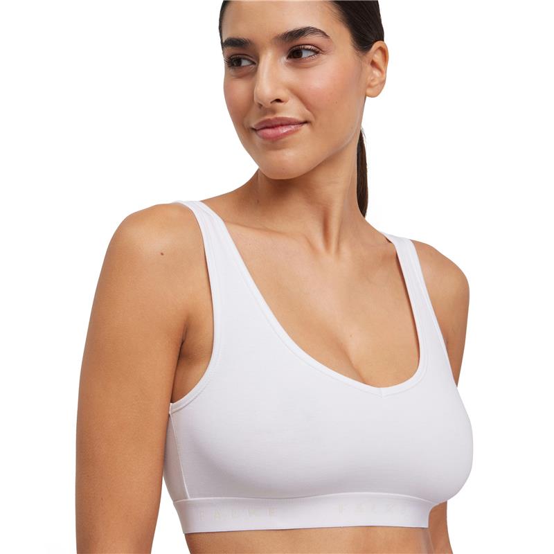 Ženski top - nederček FALKE 2-Pack Bustier Daily Comfort whi