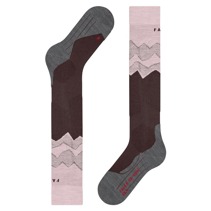 Nogavice FALKE SK4 Advanced Women Skiing Knee-High Socks mah
