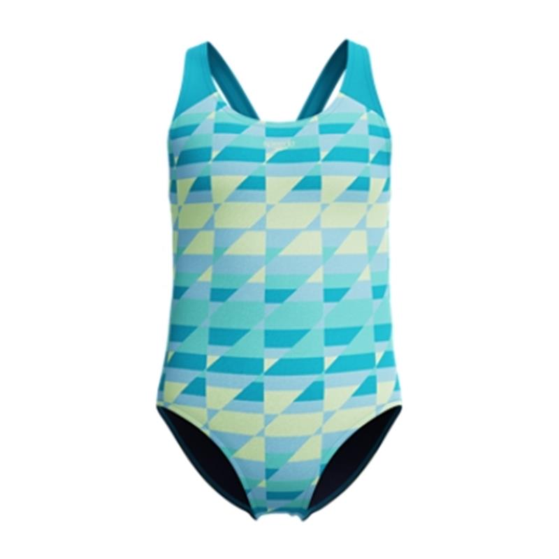 Otroške kopalke A/O PRINT SPLSHBCK 1PC BLU/LTGRN