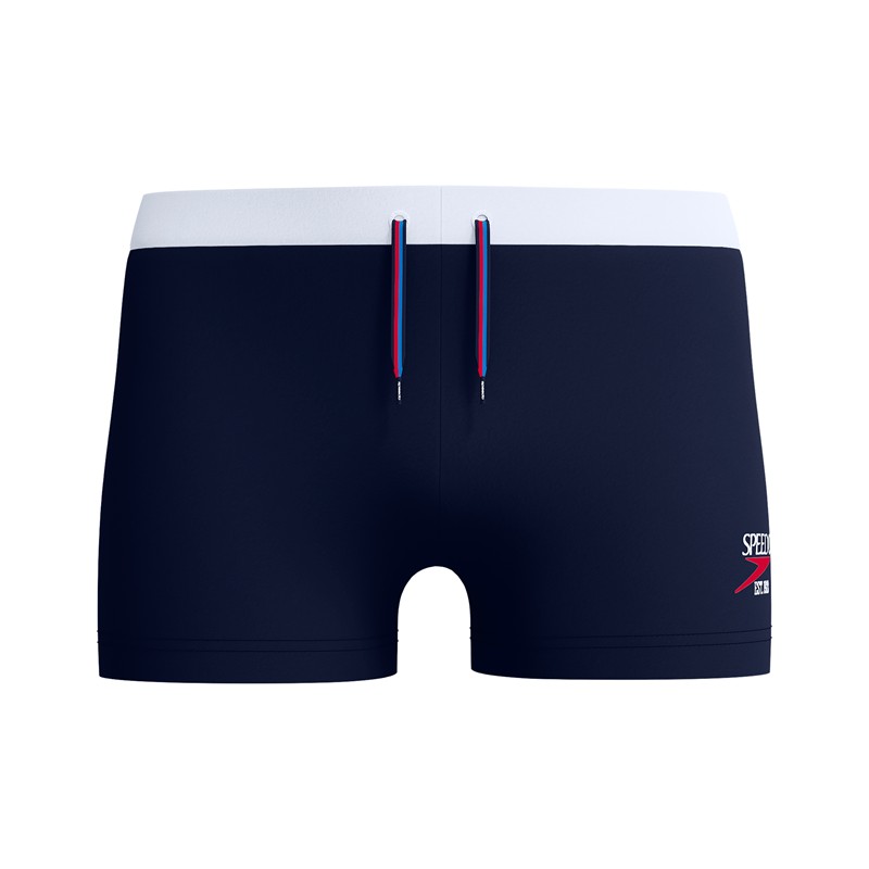 Moške kopalke SOLID SQUARE LEG NAVY