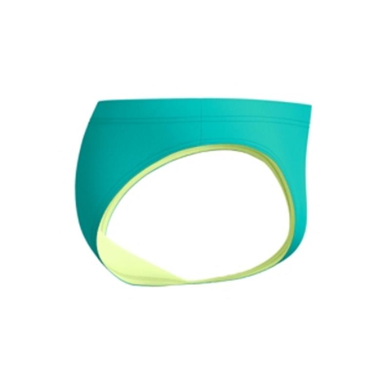 Moške kopalke ML SOLID BRIEF AM BLUE/GREEN