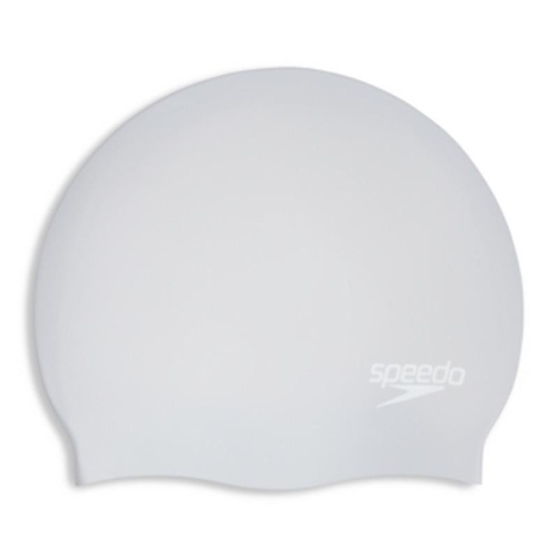 Plavalna kapa LONG HAIR CAP SILVER/WHITE
