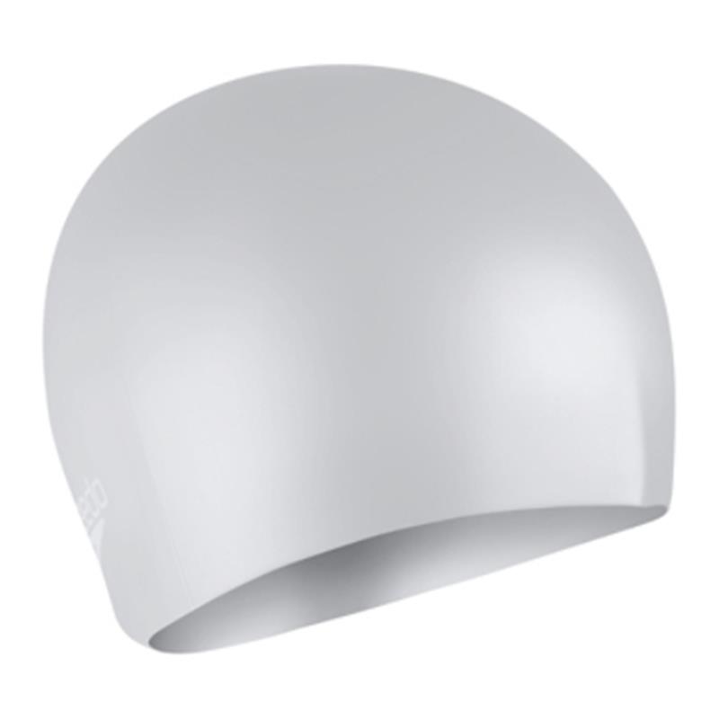 Plavalna kapa LONG HAIR CAP SILVER/WHITE